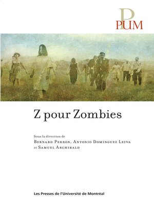 cover image of Z pour Zombies